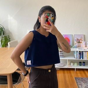 vintage adidas sweatsuit tank